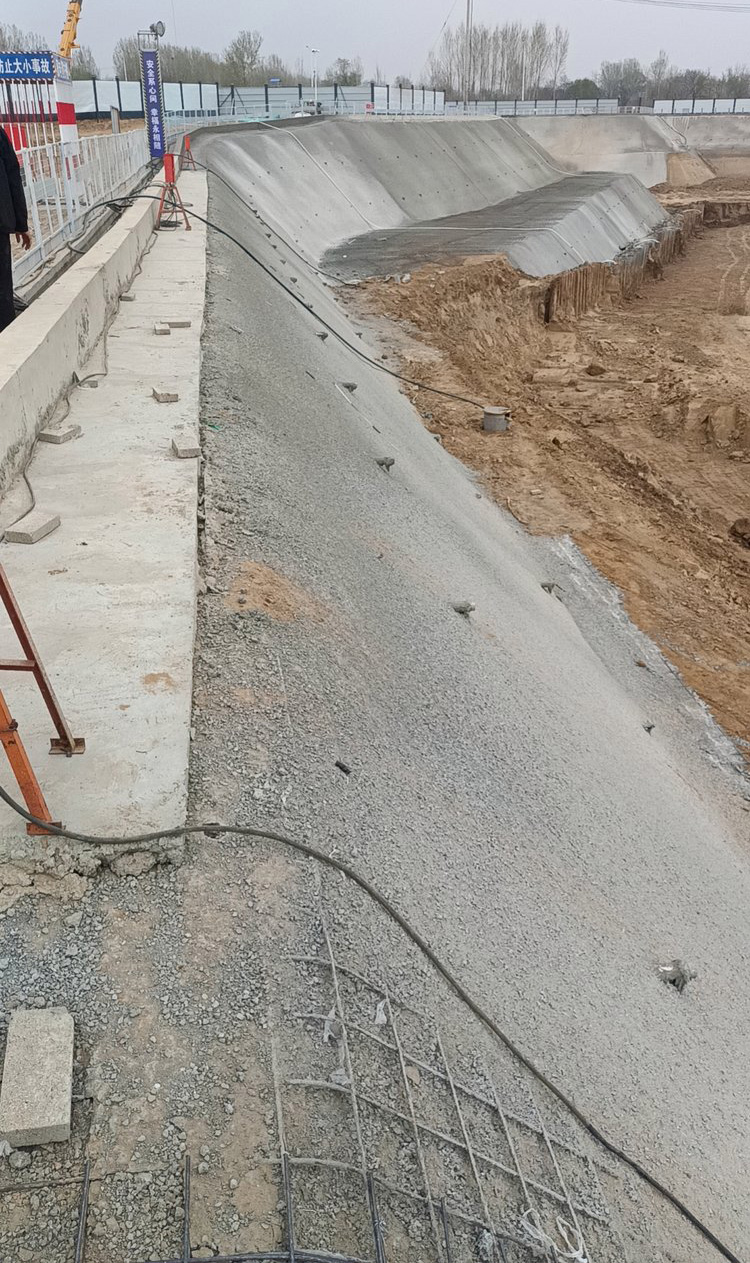 廊坊广阳区挂网喷浆